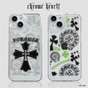 クロムハーツ iPhone13/13プロケース 透明ケース クリア アイフォン13pro maxカバー Chrome Hearts iphone12/12pro maxカバー ブランド iphone11pro maxソフトケース