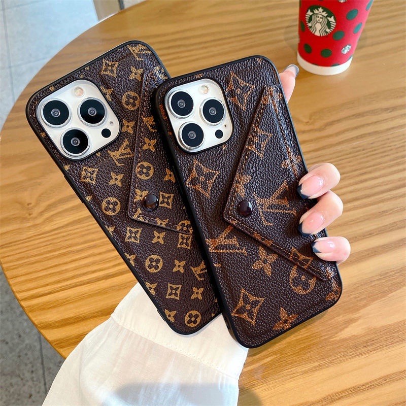 ルイヴィトン iPhone13レザーケース