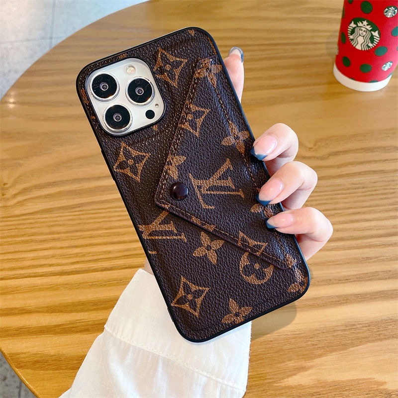 ルイヴィトン iPhone13レザーケース