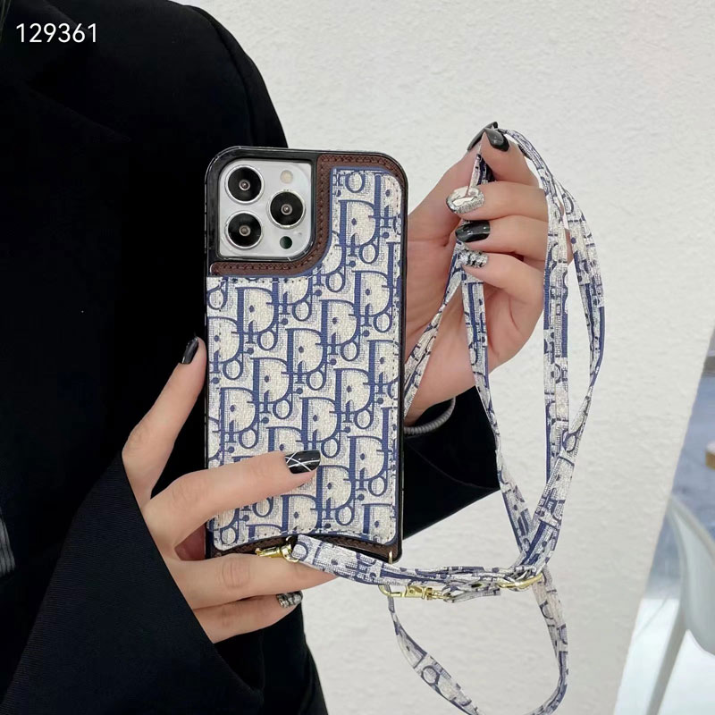 斜めがけ Dior iphone12/13 Proケース