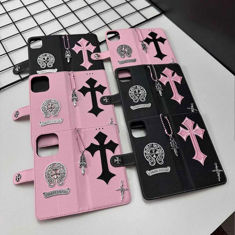 手帳型 クロムハーツ iPhone14ケース