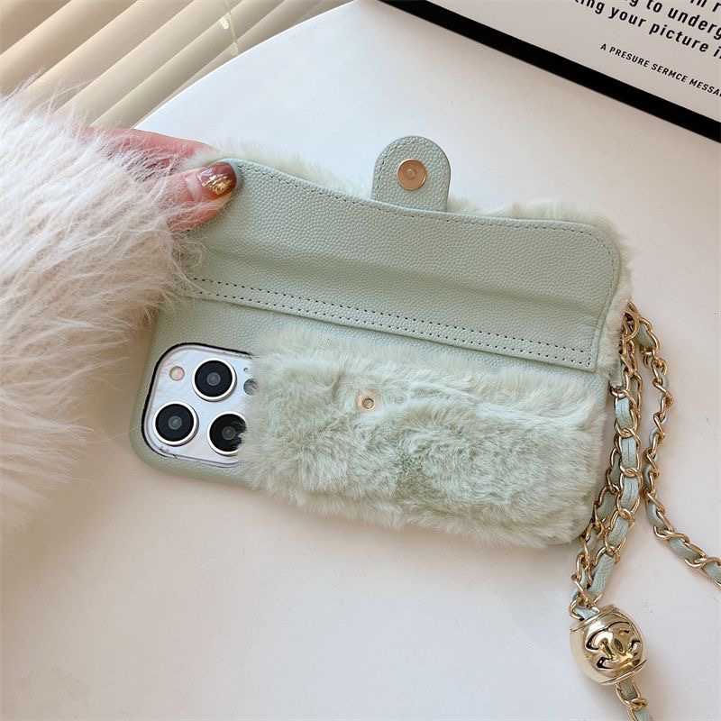 もこもこ アイフォン14ケース シャネル