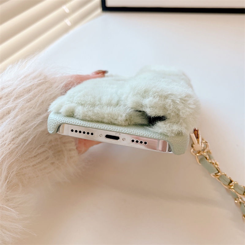 もこもこ アイフォン14ケース シャネル