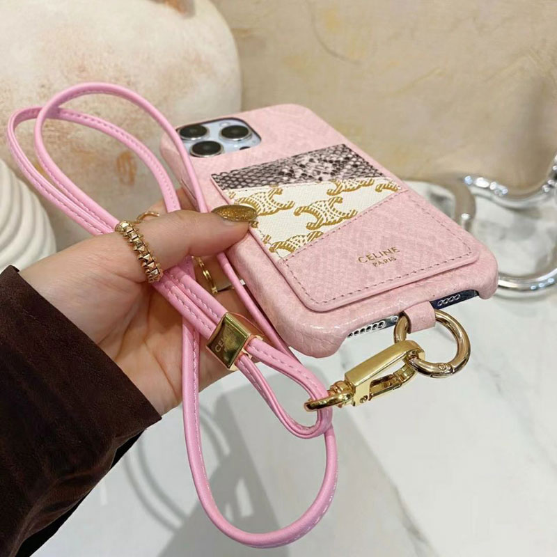 ショルダー セリーヌ iPhone16 pro maxケース