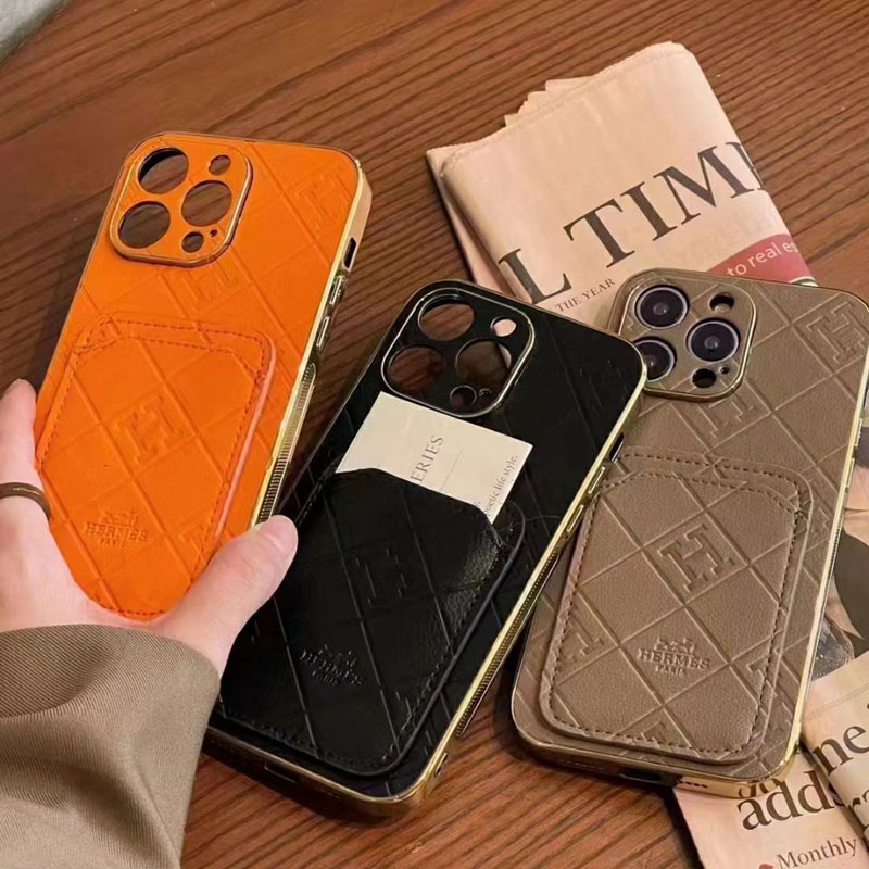 エルメス iPhone16proレザーケース