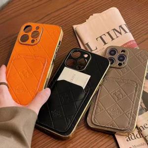 エルメス アイフォン16プロレザーケース 高級 エルメス iphone16/16pro maxケース カード収納 ブランド HERMES iphone15/14/13/13/11proケース