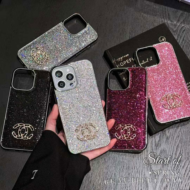 キラキラ Chanel iphone16pro maxケース