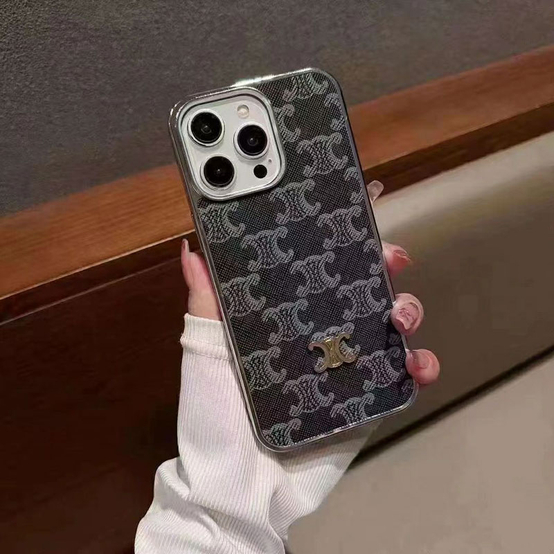 セリーヌ メッキ iPhone16/16プロケース