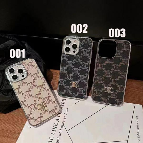 セリーヌ iPhone 16 16 Proケース メッキ アイフォン15/16pro maxケース ブランド CELINE iphone14/13/12/11カバー 高品質
