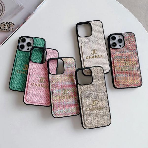 chanel iphone16proケース カード収納 シャネル アイフォン16/16 Pro Maxケース ブランドiphone15/15pro maxカバー iPhone14/13/12/11ケース