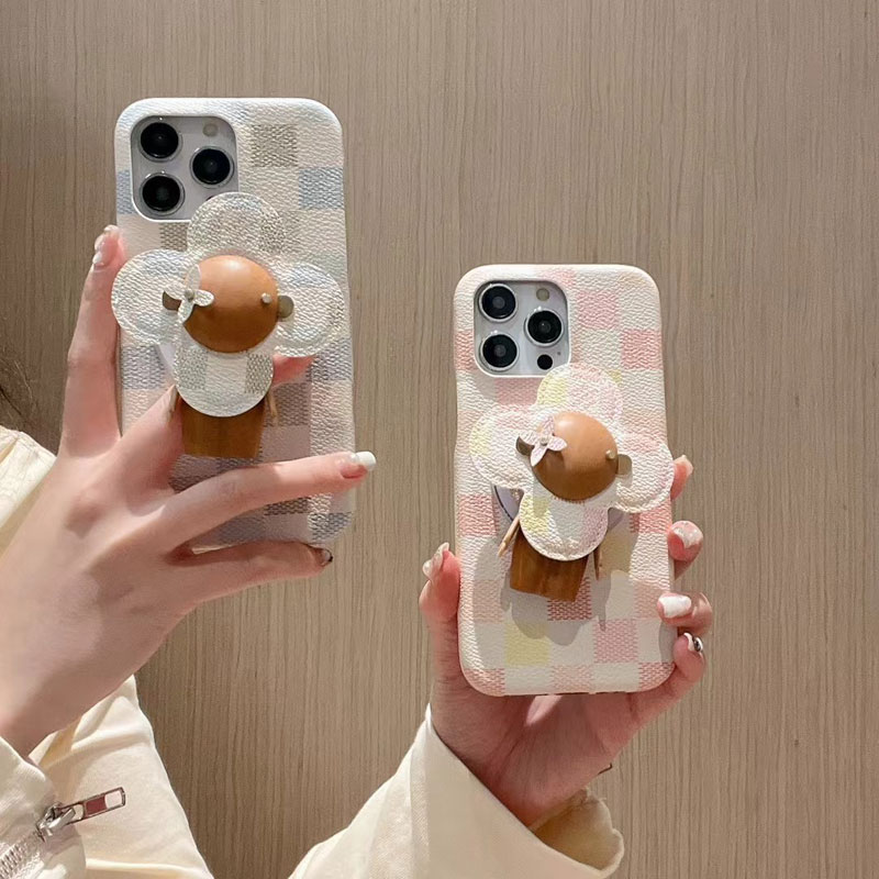 ルイヴィトン スマホグリップ付きiPhone16ケース