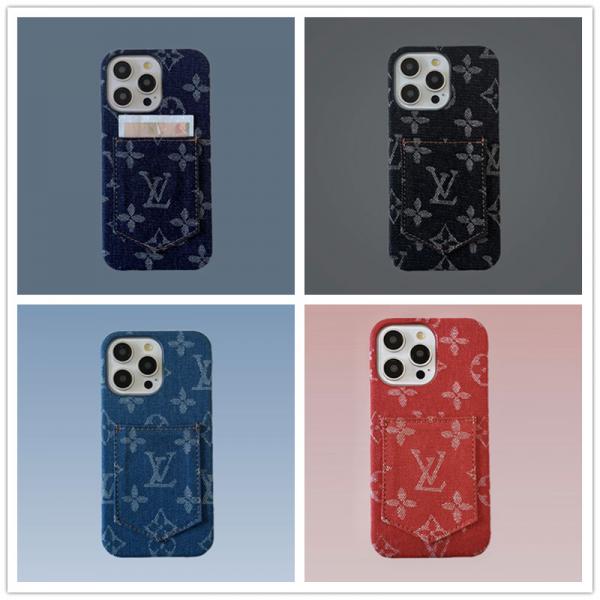 LV iPhone16/16pro/16pro maxケース カード収納 ルイヴィトン アイフォン15/15pro/14/14prom maxケース ブランド iphone13/12保護カバー