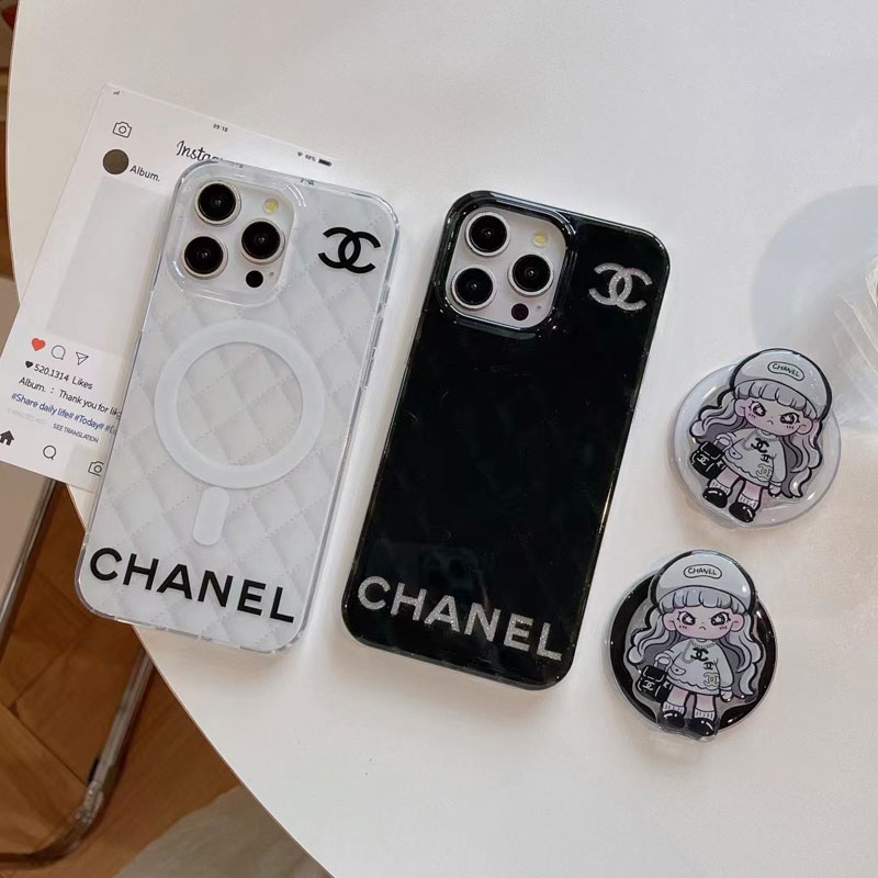 シャネル iPhone15/15pro maxケース レディース