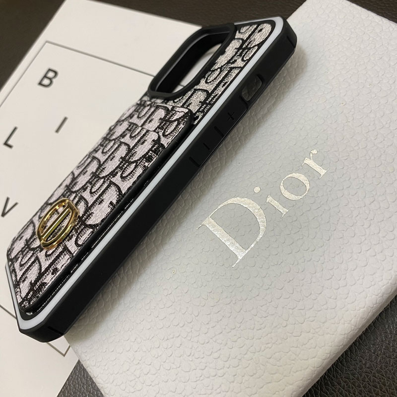 背面ポケット DIOR iPhone16ケース