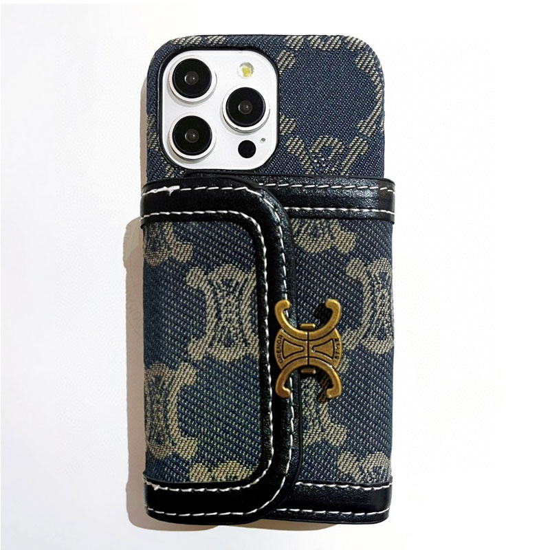 セリーヌ iPhone16ケース カード収納