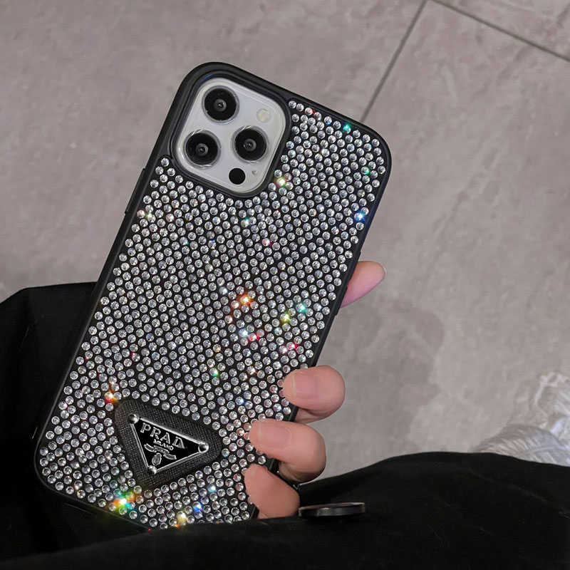 キラキラ プラダ iPhone16ケース